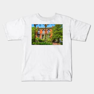 Downtown Savannah Georgia Kids T-Shirt